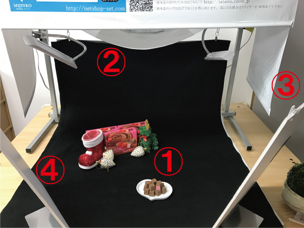 食品メニュー表 王様の撮影キット